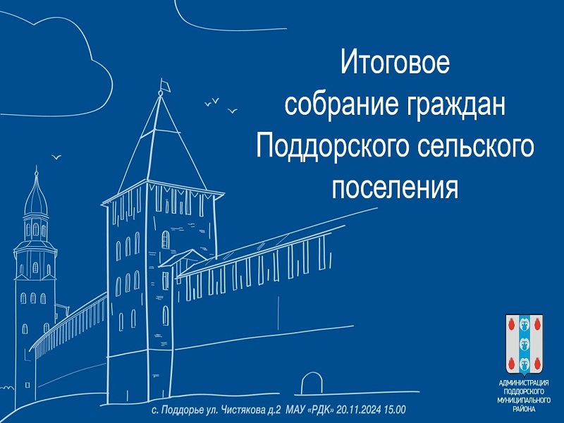 20 ноября прошло итоговое собрание жителей Поддорского сельского поселения по выбору инициатив проектов &quot;Наш выбор&quot;, &quot;ППМИ&quot;, &quot;Дорога к дому&quot; для реализации в 2025 году.