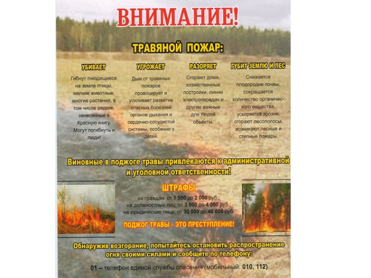 Штрафы за ландшафтные пожары. Штрафы за ландшафтные пожары.