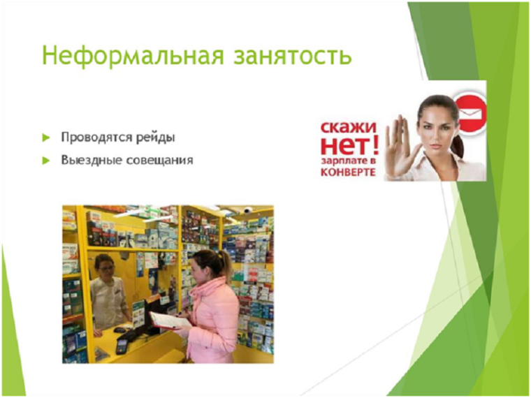 Неформальная (теневая) занятость и её последствия. Неформальная (теневая) занятость и её последствия.