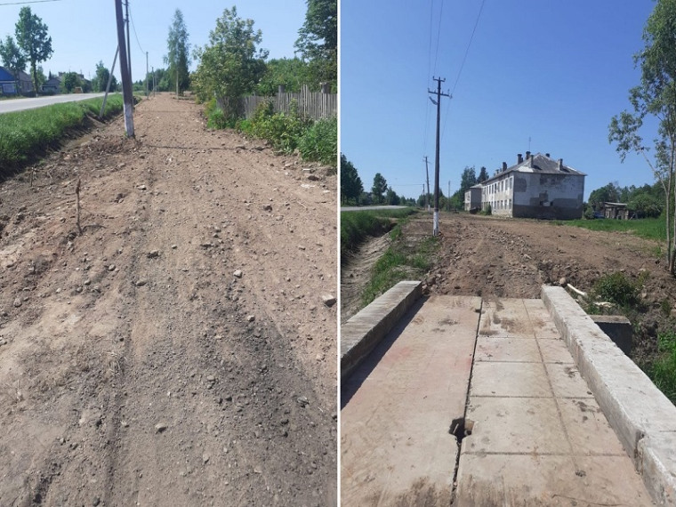 Завершается первый этап выполнения работ по благоустройству территории ул. Октябрьская от д.58 до д.66. Завершается первый этап выполнения работ по благоустройству территории ул. Октябрьская от д.58 до д.66.